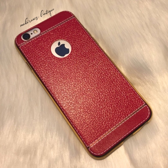 Sleek Red Iphone 7/8 Phone Case - Picture 2 of 3